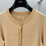 Fendi Cardigan detail shot – designer craftsmanship and quality