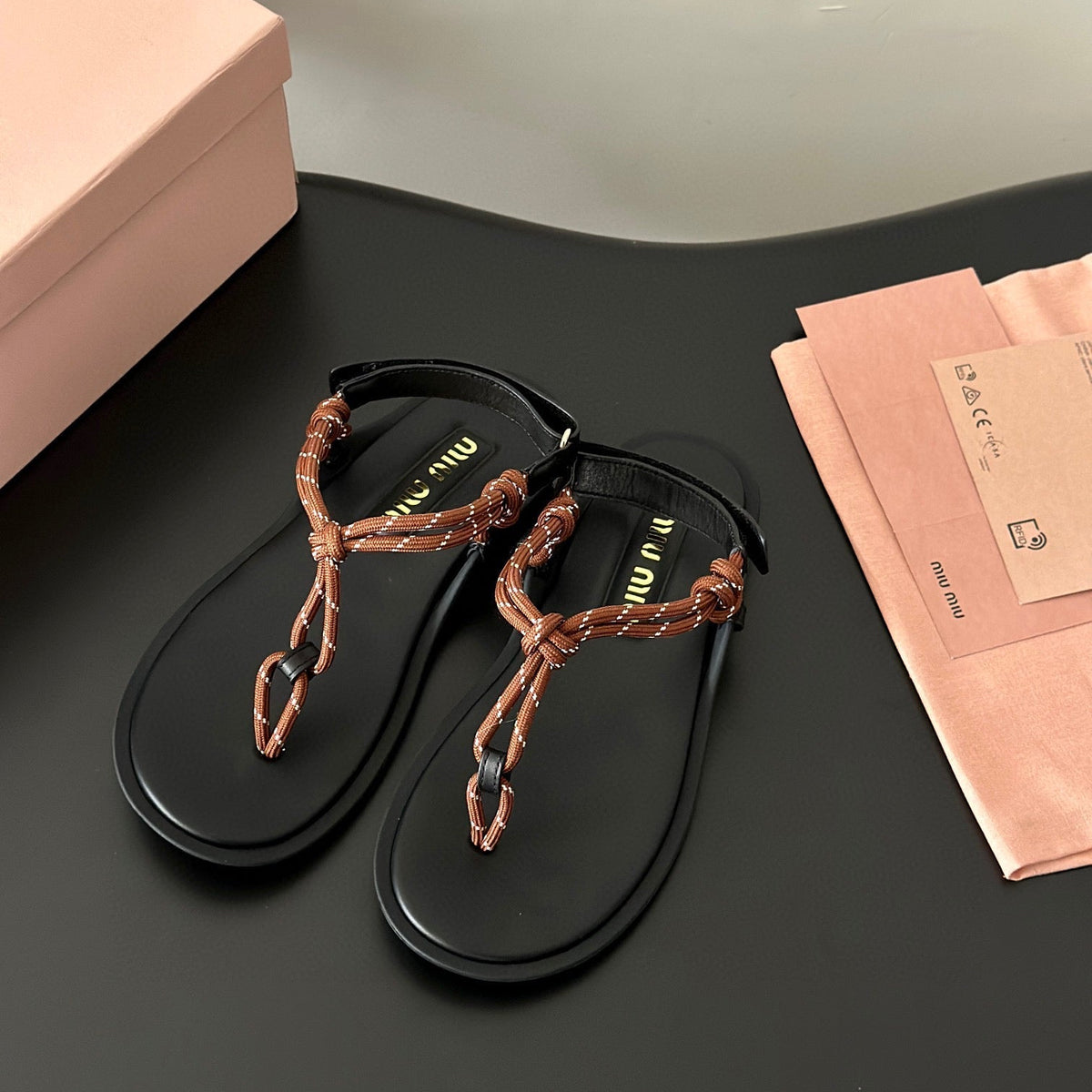 Shoes- Miu M Sandals Luxury Lifestyle Designer Footwear