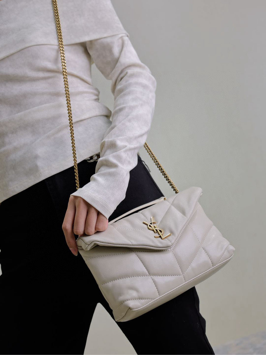 Saint Laurent Bags- Saint Laurent Toy Loulou Puffer Bag Luxury Designer Leather Handbag