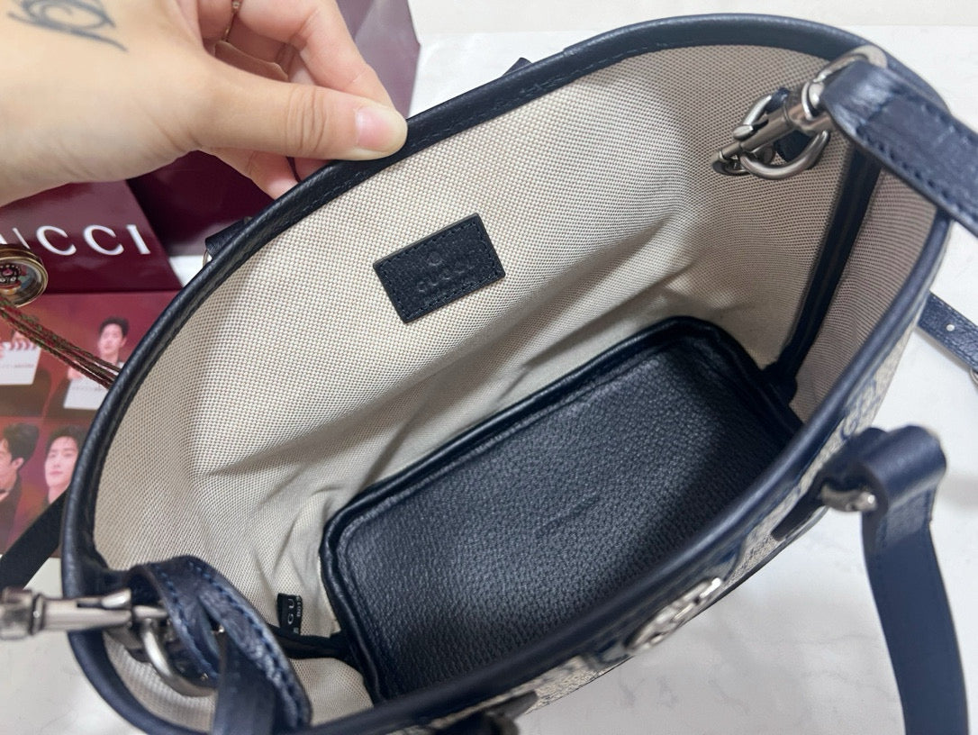 Gucci Bags- Gucci Ophidia Mini Tote Bag Elegant Everyday Designer Handbag
