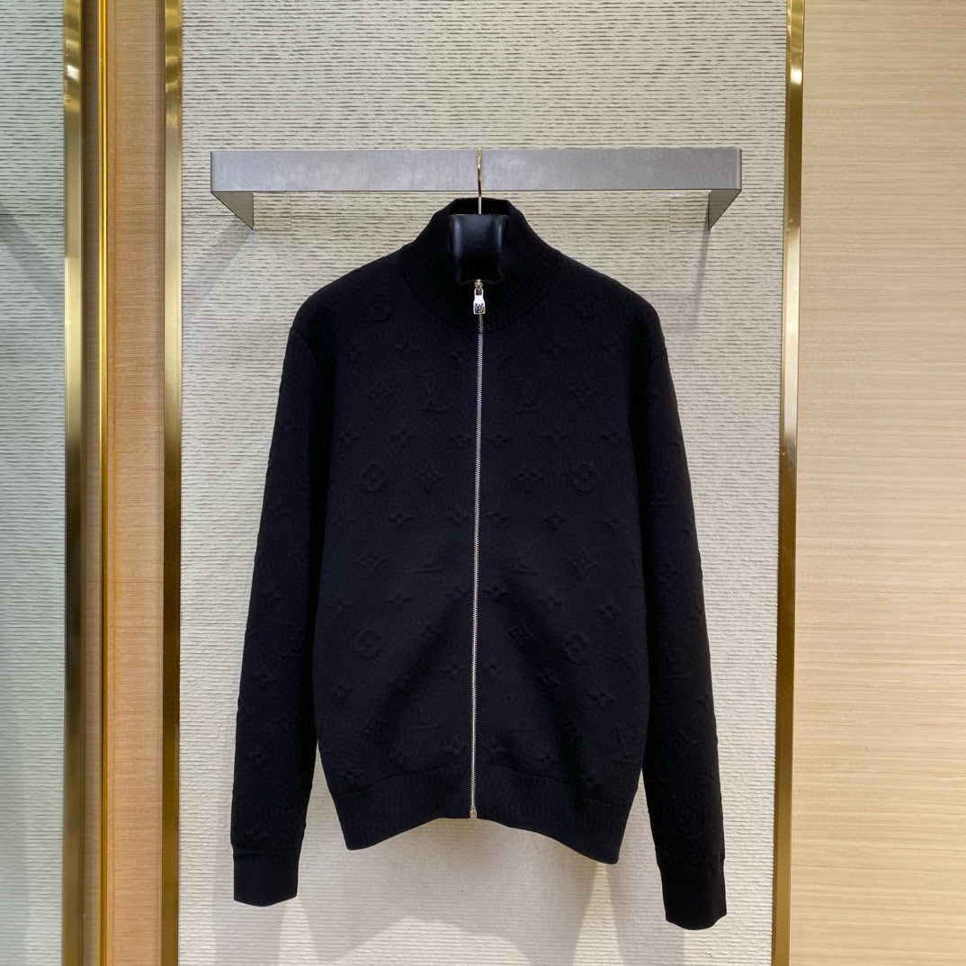 Louis Vuitton Sweaters- Louis Vuitton Lou Zip Jumper Premium Casual Designer Knitwear