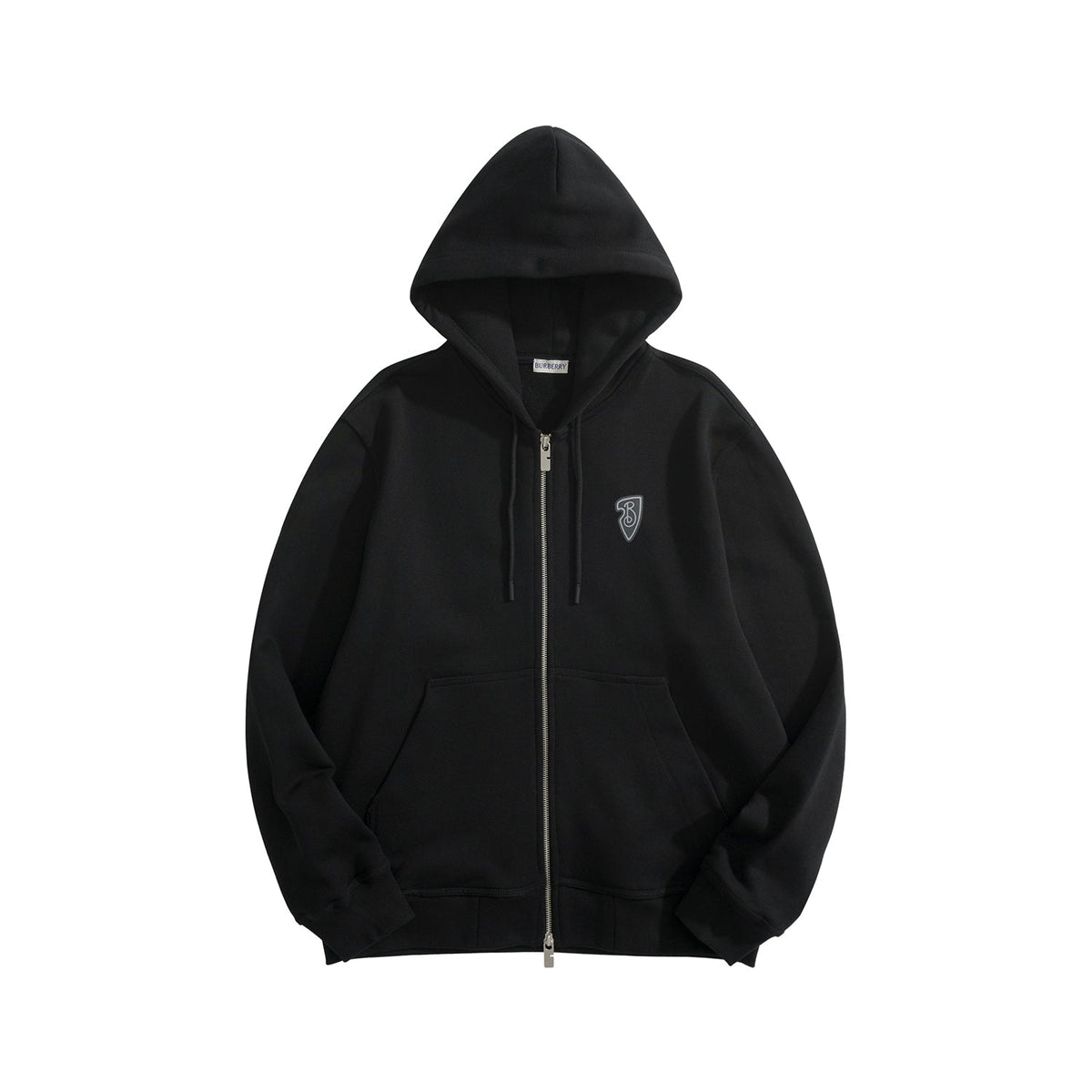 Burberry Zip Hoodie – luxury designer piece at Velouxe