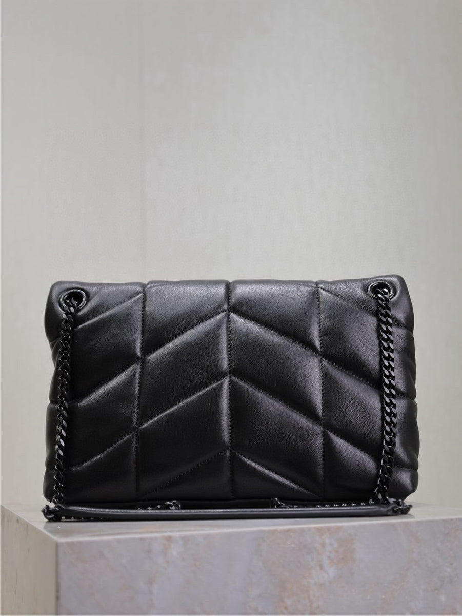 Saint Laurent Bags- Saint Laurent Loulou Puffer Small Bag Elegant Everyday Designer Handbag