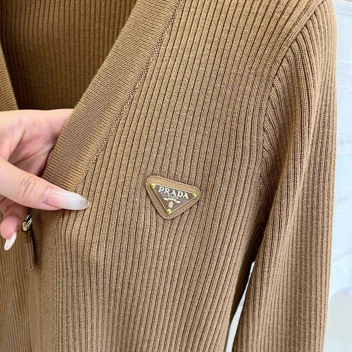Sweaters- Pd Cardigan Luxury Designer Knit Sweater