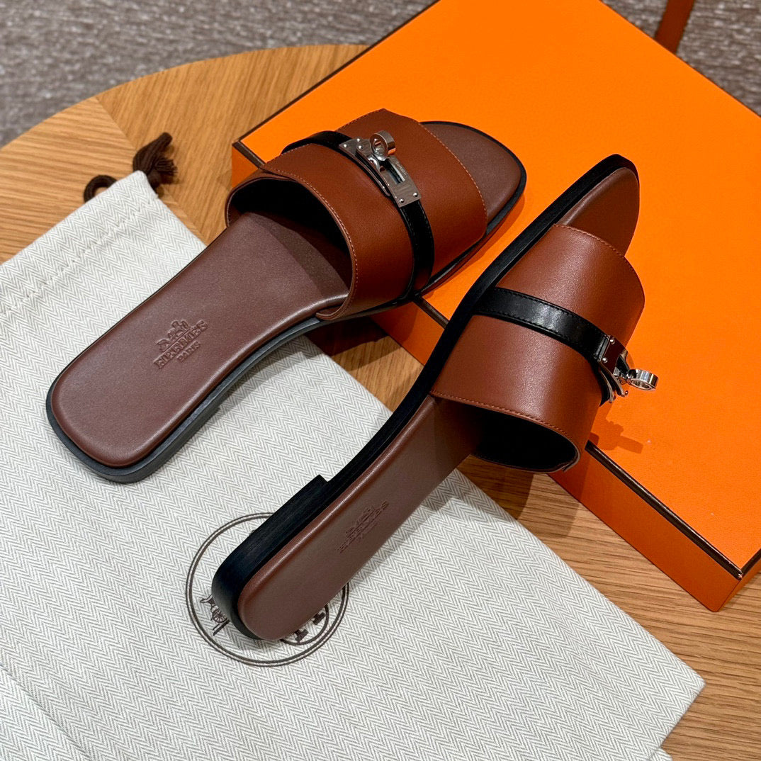 Shoes- Herm Giulia Sandals Premium Designer Casual Shoes