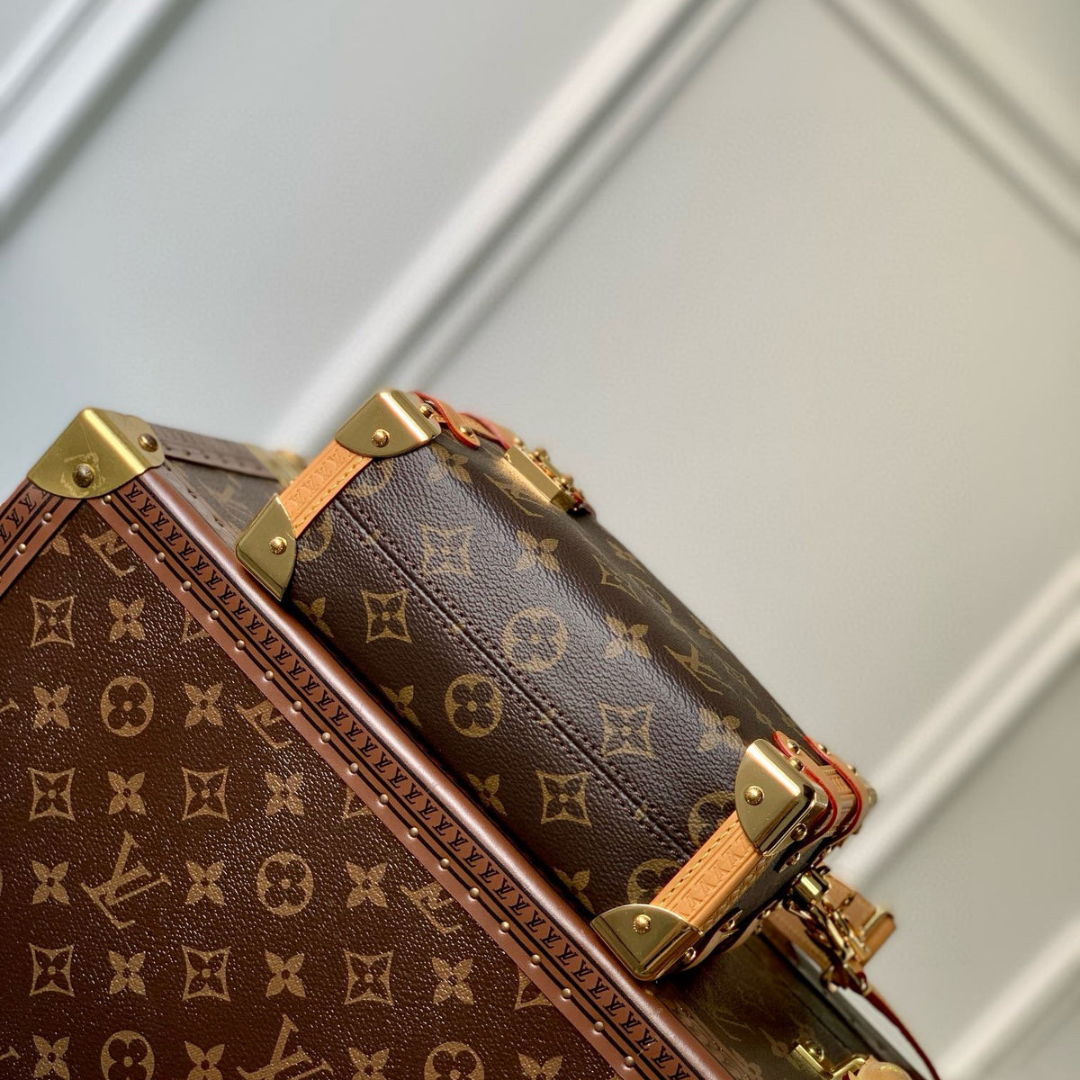 Louis Vuitton Bags- Louis Vuitton Lou Side Trunk Pm Bag Premium Designer Shoulder Bag