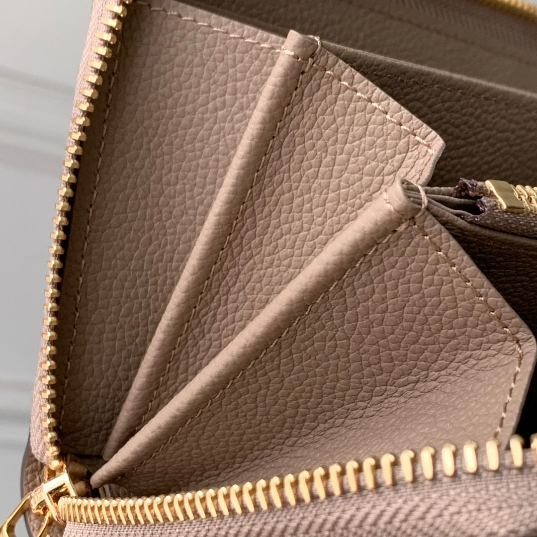 Louis Vuitton Wallets- Louis Vuitton Lou Zippy Wallet Compact Luxury Card Wallet