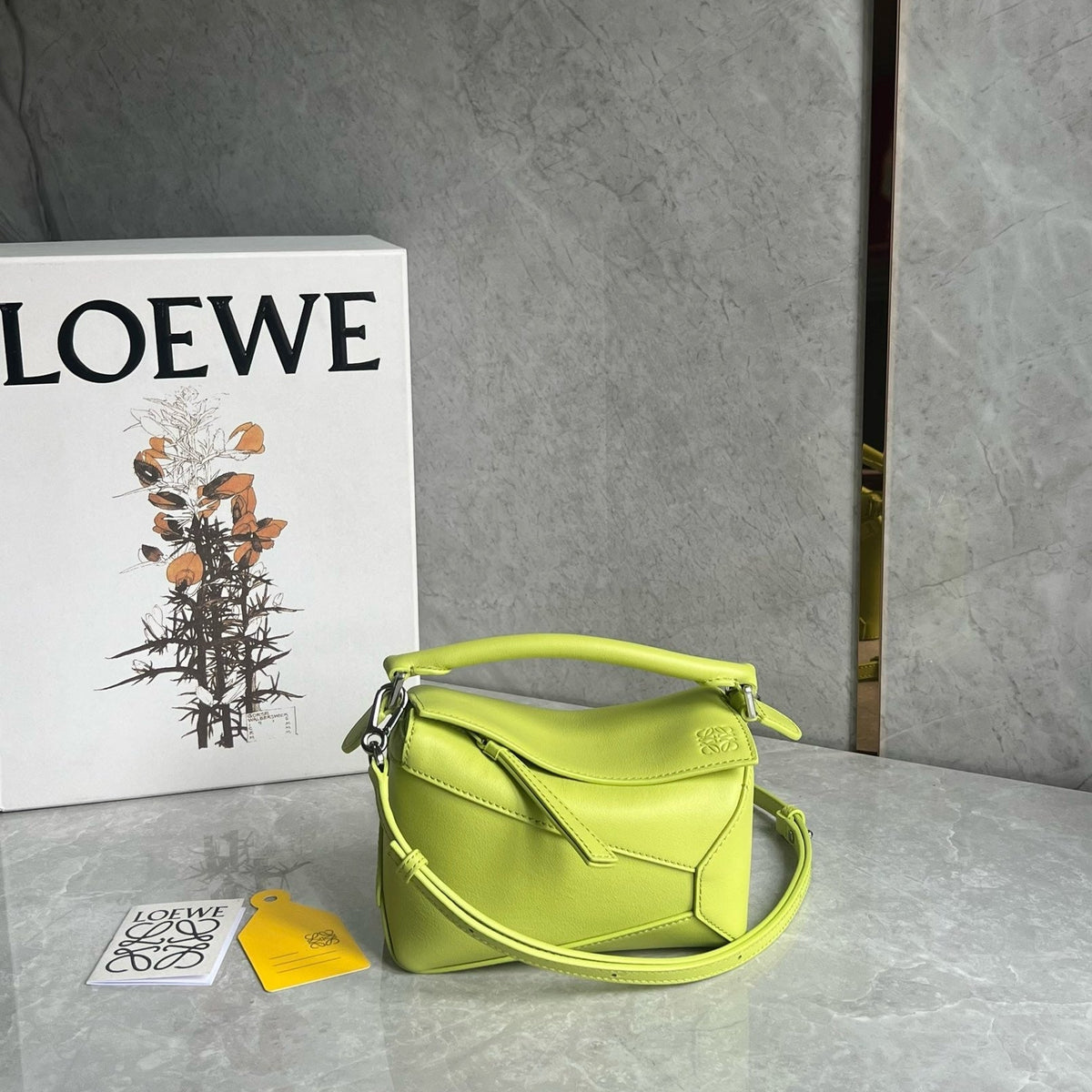 Bags- Loew Mini Puzzle Edge Bag Premium Designer Shoulder Bag