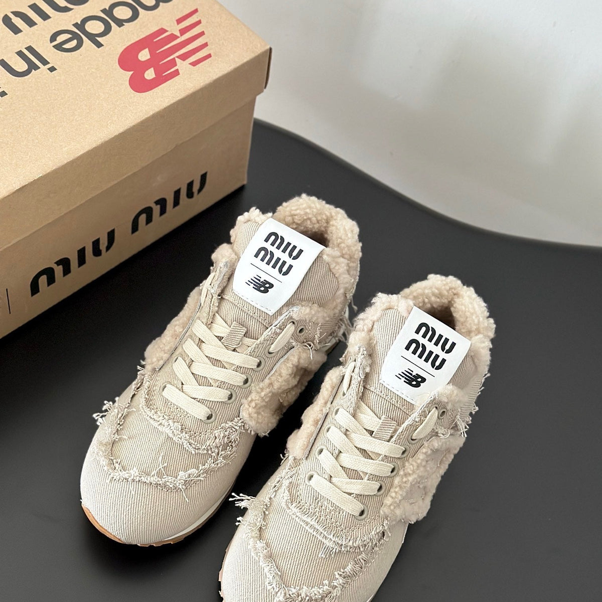 New Balance Shoes- New Balance Miu M x New Balance Trainers Comfortable Everyday Designer Shoes