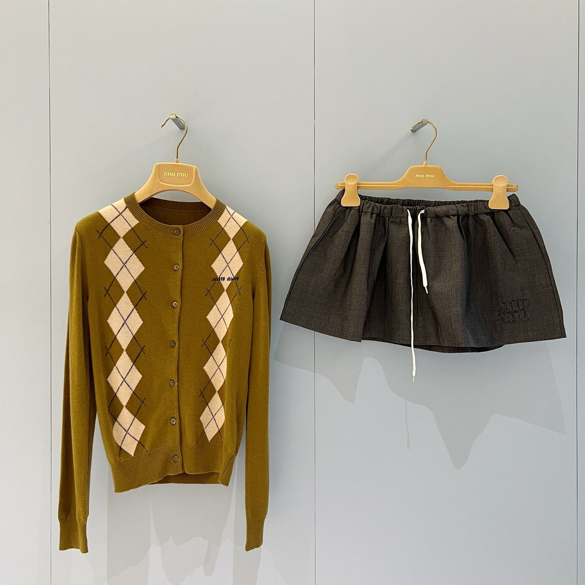 Sweaters- Miu M Cardigan Premium Casual Designer Knitwear