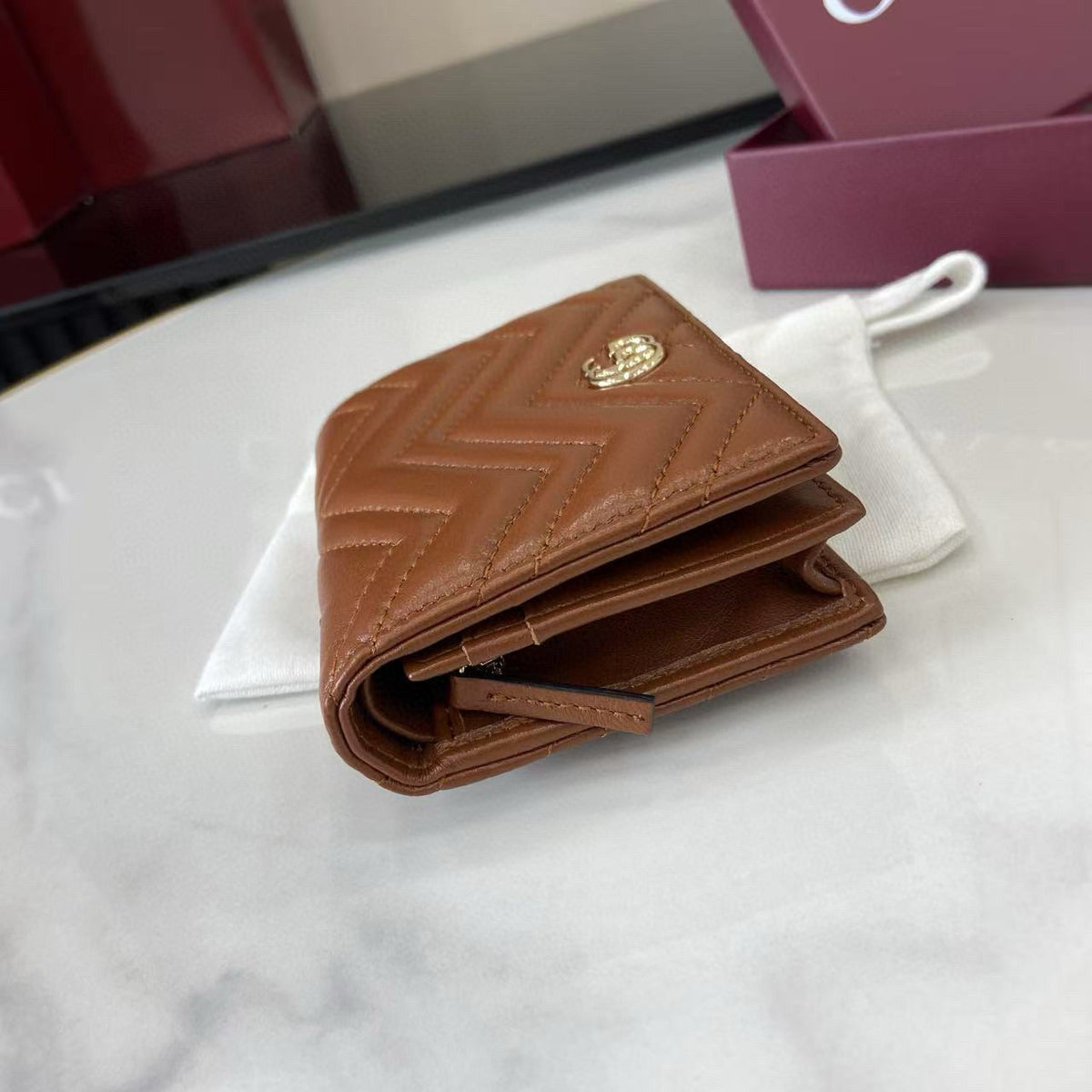 Gucci Wallets- Gucci Marmont Small Wallet Elegant Everyday Leather Wallet