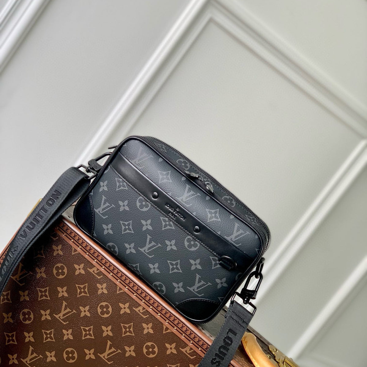 Louis Vuitton Bags- Louis Vuitton Lou Alpha Messenger Bag Luxury Designer Leather Handbag