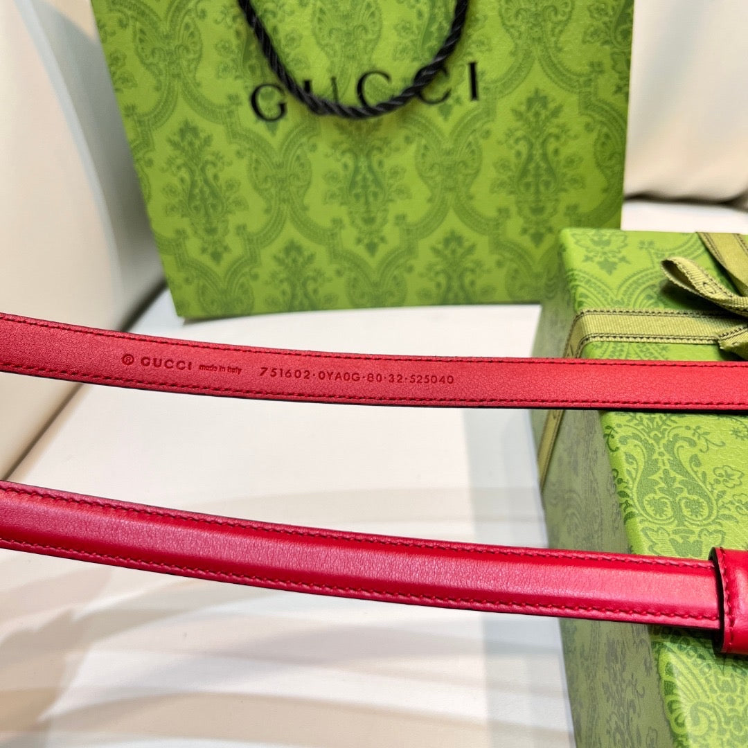 Gucci Belts- Gucci Belt 1.5 Cm Premium Leather Designer Belt