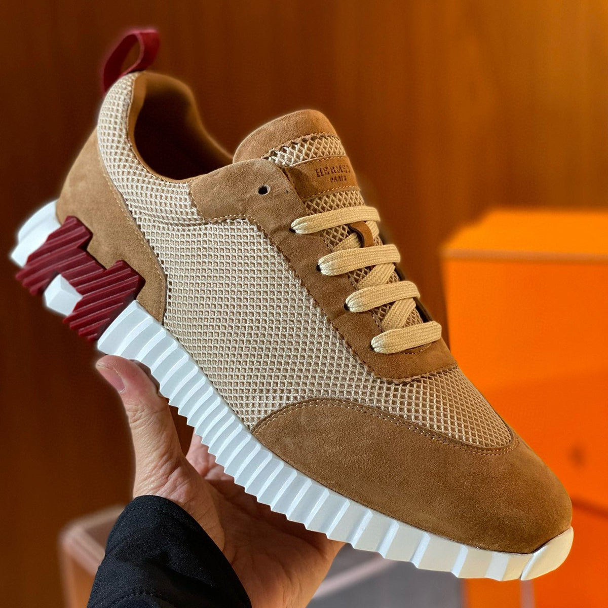 Shoes- Herm Bouncing Sneakers Luxury Lifestyle Designer Footwear
