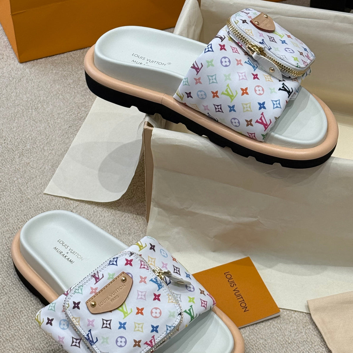 Louis Vuitton Accessories- Louis Vuitton Lou Pillow Mules Premium Everyday Designer Accessory
