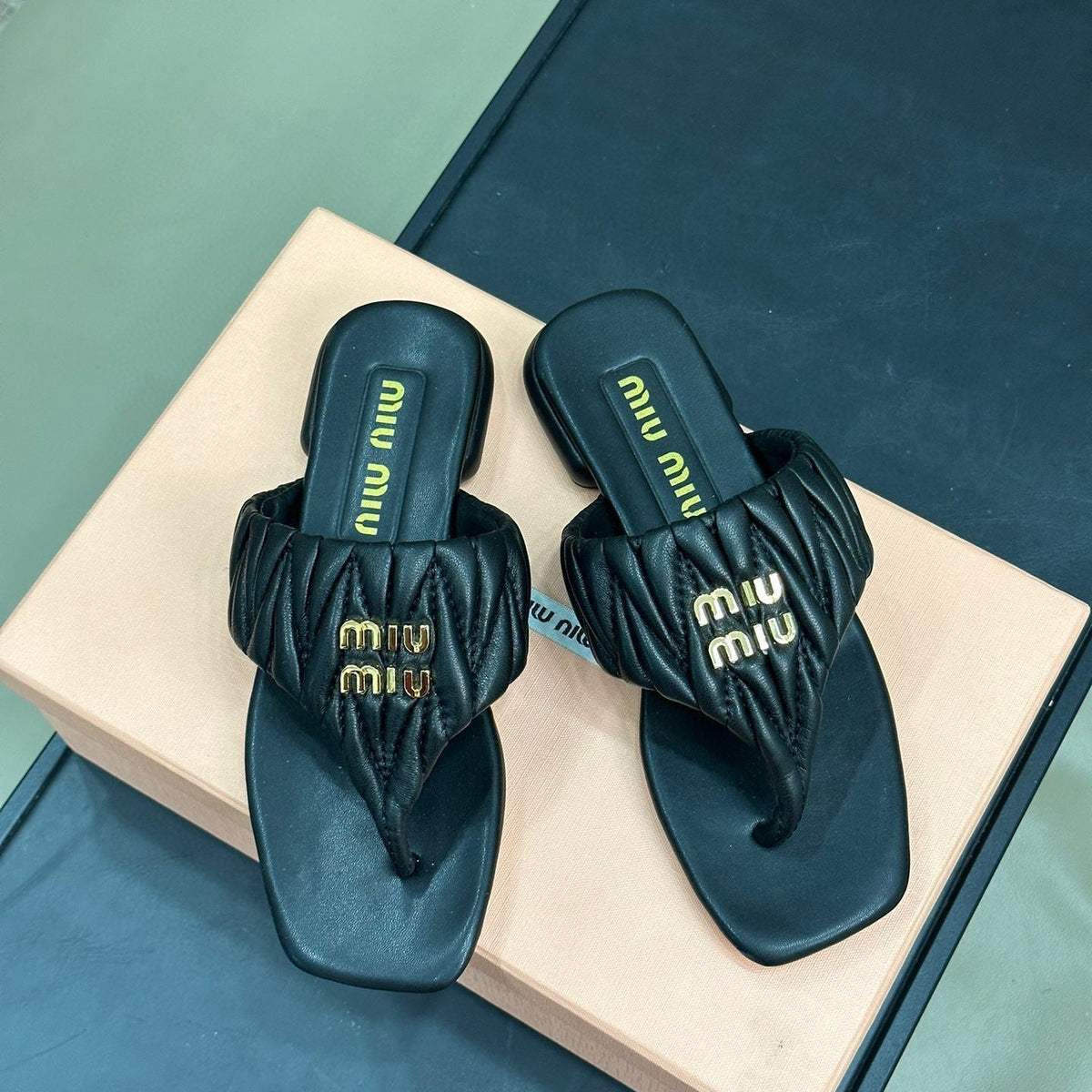 Shoes- Miu M Sandals Luxury Lifestyle Designer Footwear