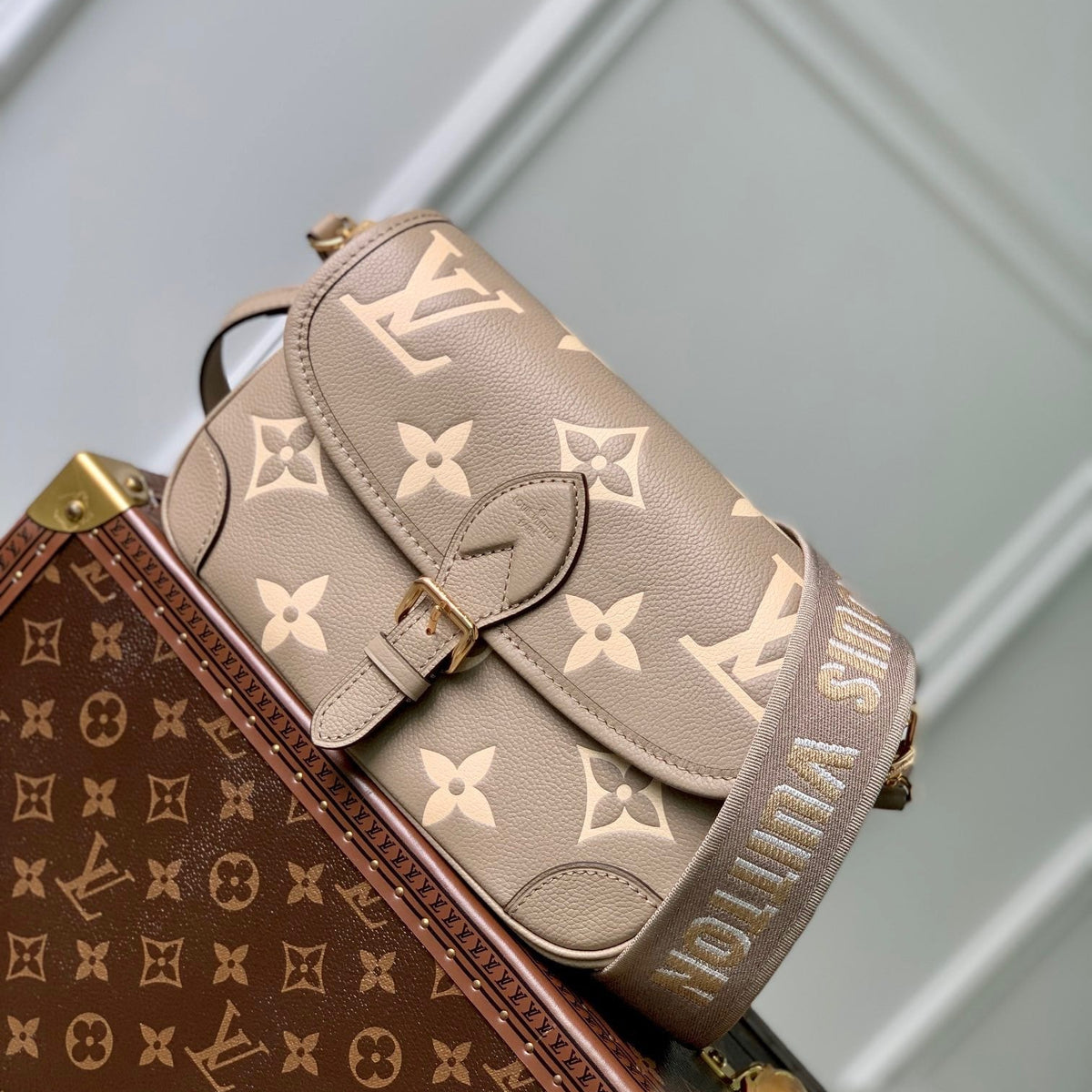 Louis Vuitton Bags- Louis Vuitton Lou Diane Satchel Bag Premium Designer Shoulder Bag