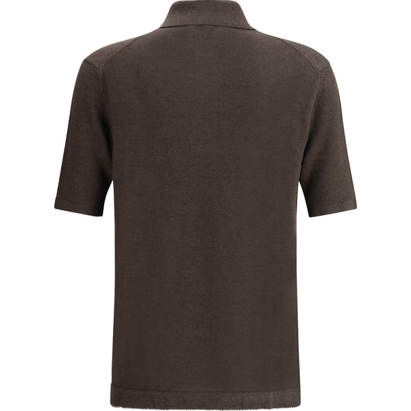 Bottega Veneta Polo Shirts? Bottega Veneta Men Linen Polo Shirt Classic Designer Cotton Polo Shirt