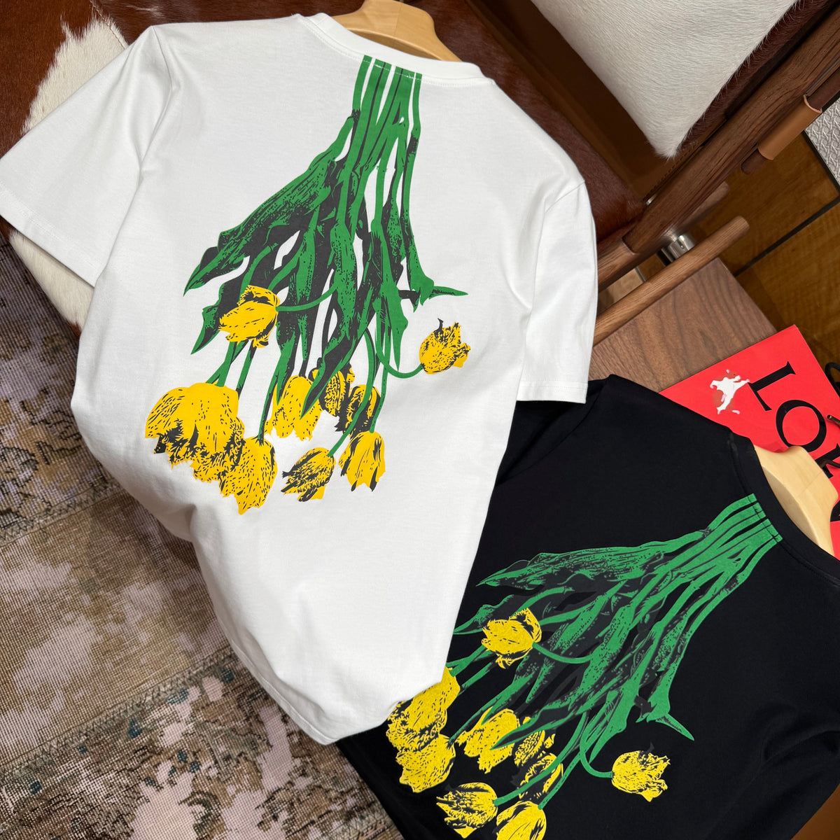 T-Shirts- Loew T-shirt Casual Everyday Designer Tee