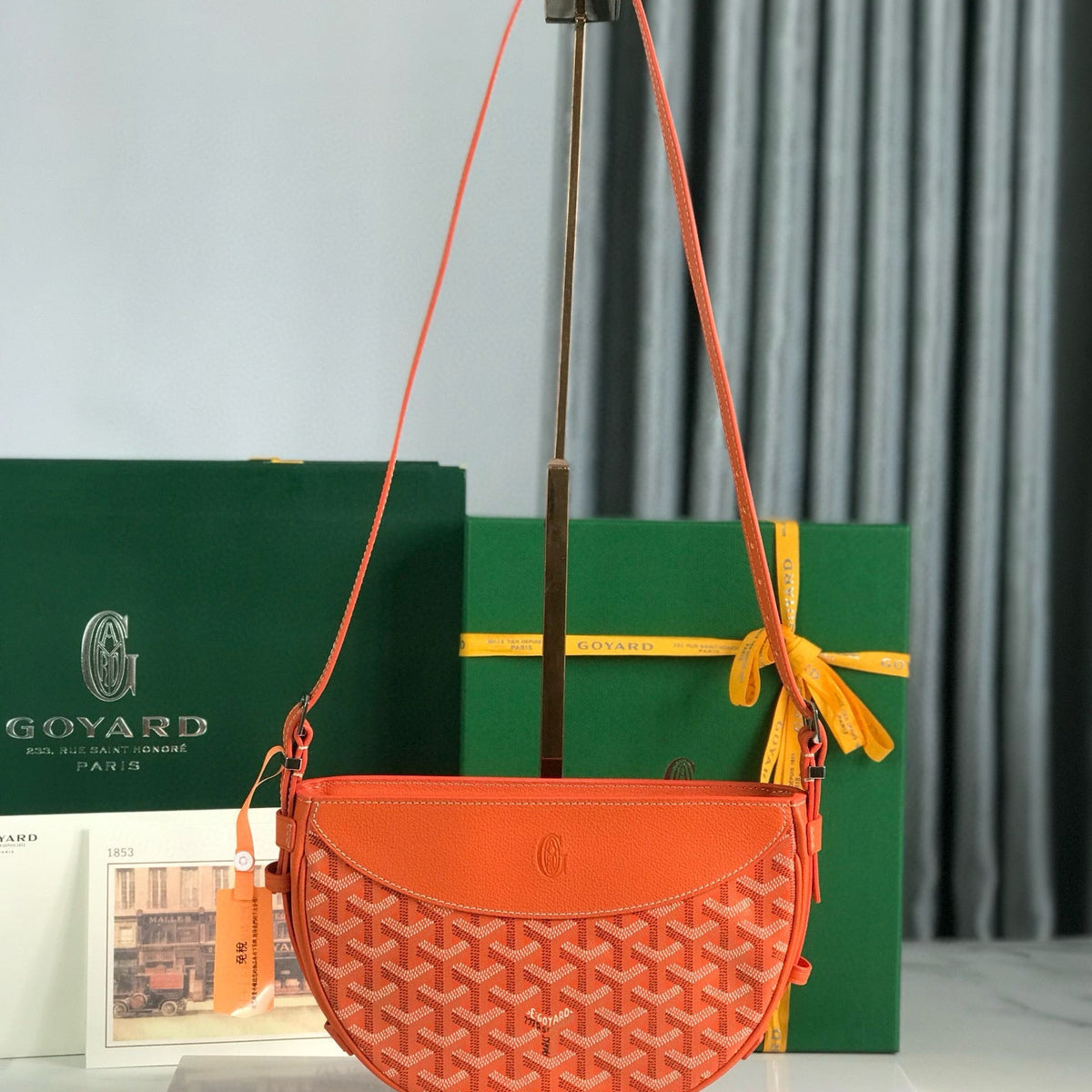 Bags- Goya Hirondelle Bag Luxury Designer Leather Handbag