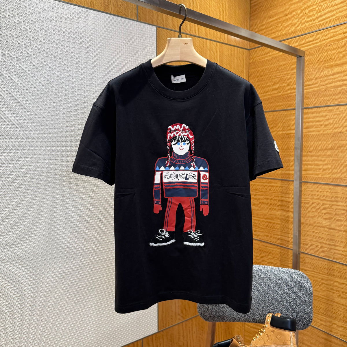 T-Shirts- Monc T-shirt Casual Everyday Designer Tee