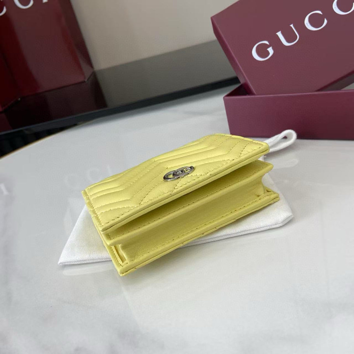 Gucci Wallets- Gucci Marmont Small Wallet Premium Leather Designer Wallet