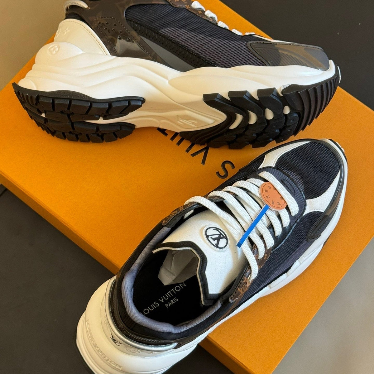 Louis Vuitton Shoes- Louis Vuitton Lou Run 55 Trainers Luxury Lifestyle Designer Footwear