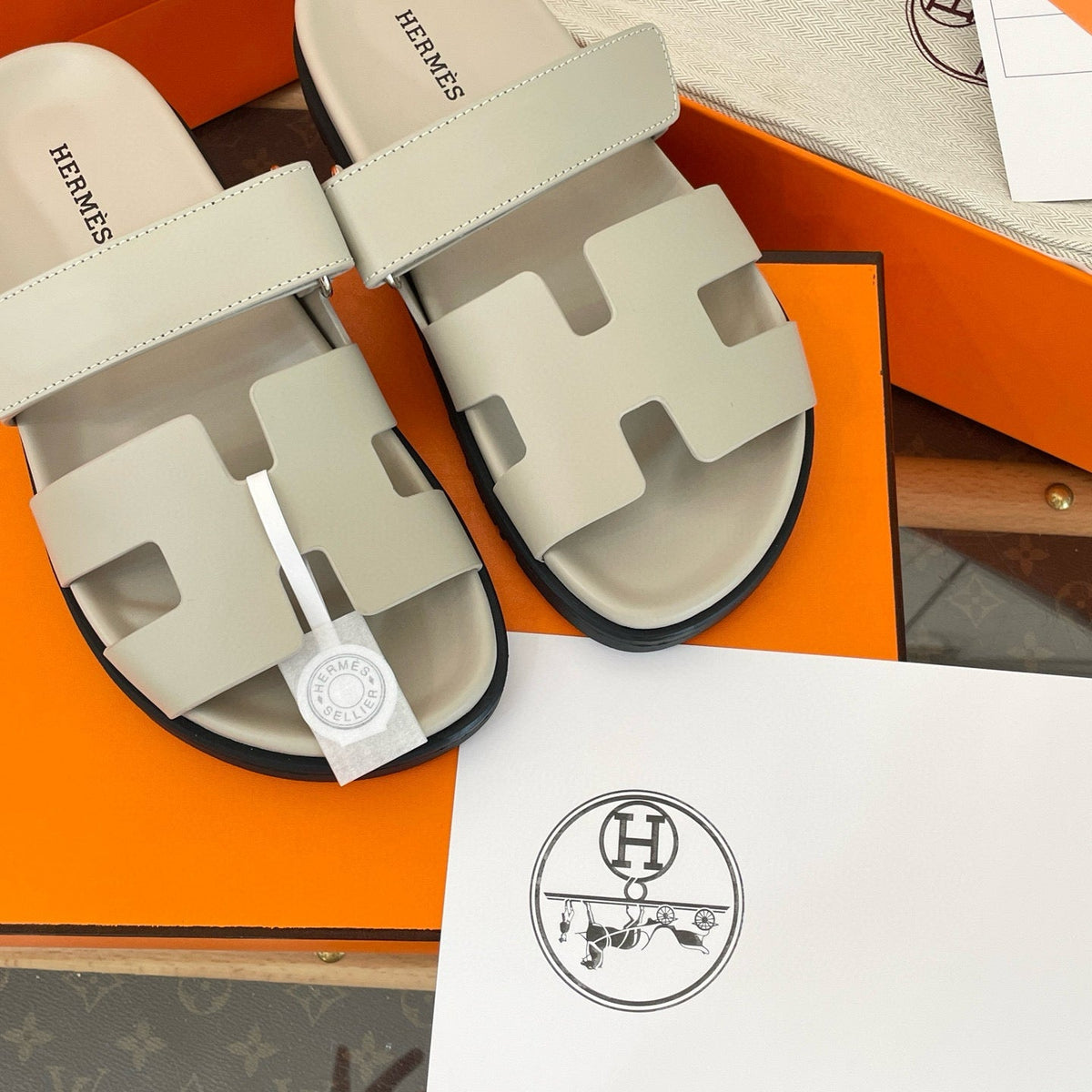 Shoes- Herm Chypre Sandals Luxury Lifestyle Designer Footwear