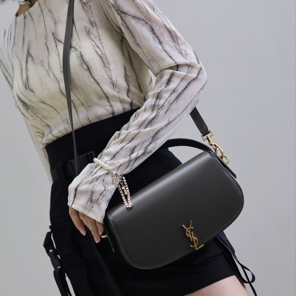 Saint Laurent Bags- Saint Laurent Voltaire Bag Luxury Designer Leather Handbag