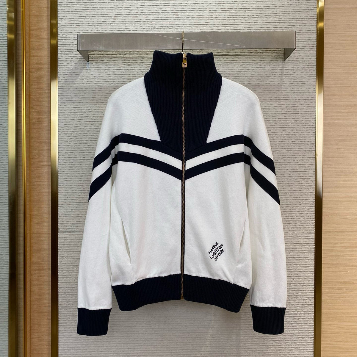 Louis Vuitton Sweaters- Louis Vuitton Lou Zip Jumper Premium Casual Designer Knitwear