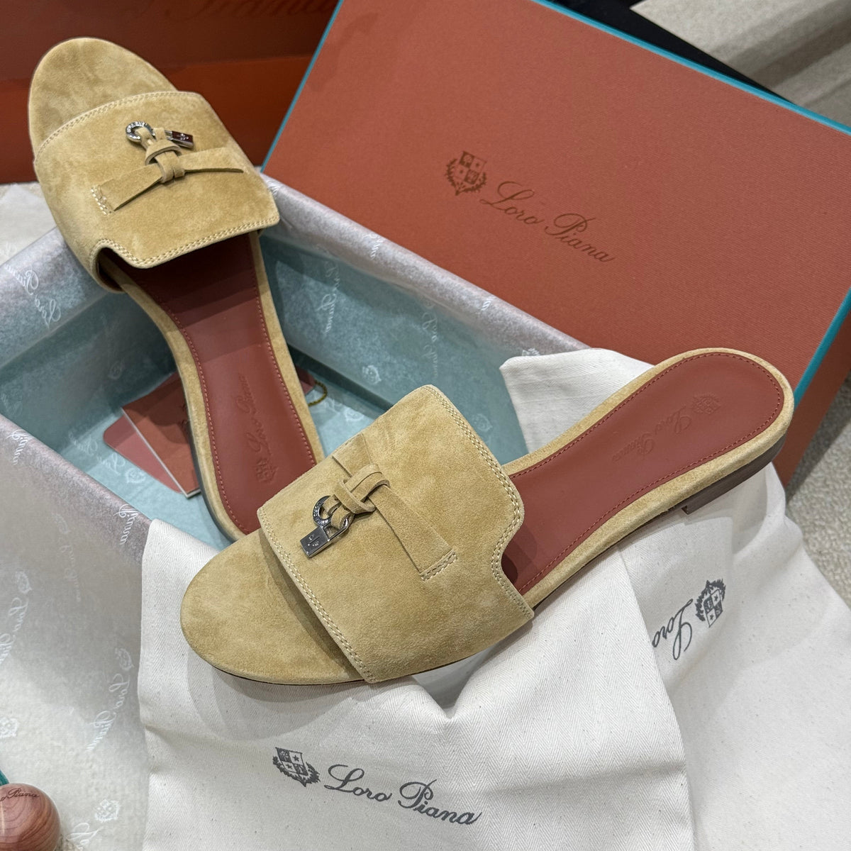 Jewellery- Loro P Summer Charm Slipper Luxury Designer Statement Jewellery