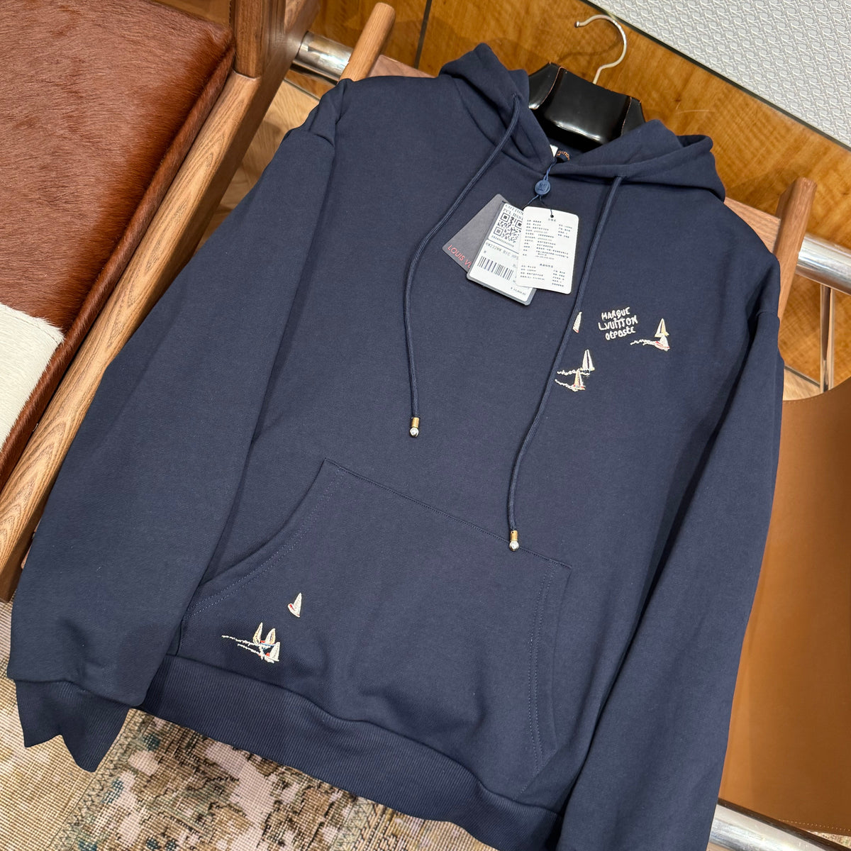 Louis Vuitton Hoodies- Louis Vuitton Lou Hoodie Premium Designer Casual Hoodie