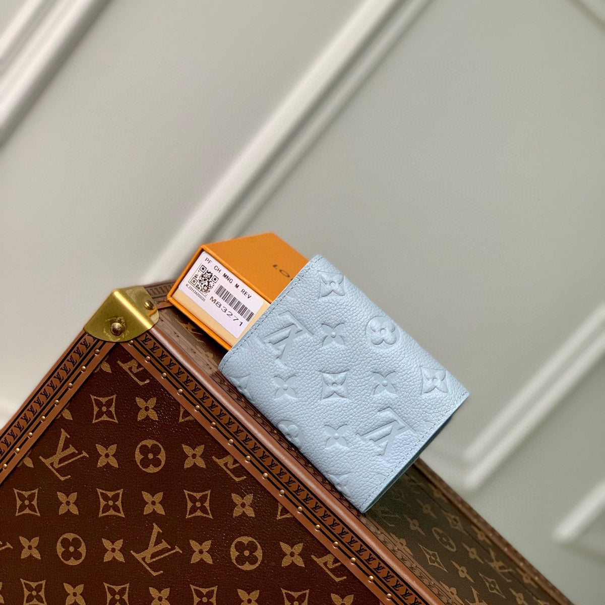 Louis Vuitton Wallets- Louis Vuitton Lou Victorine Wallet Compact Luxury Card Wallet