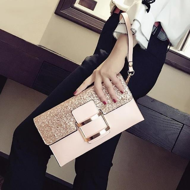Shelly Mason Evening Clutch Bag detail shot – authentic designer craftsmanship