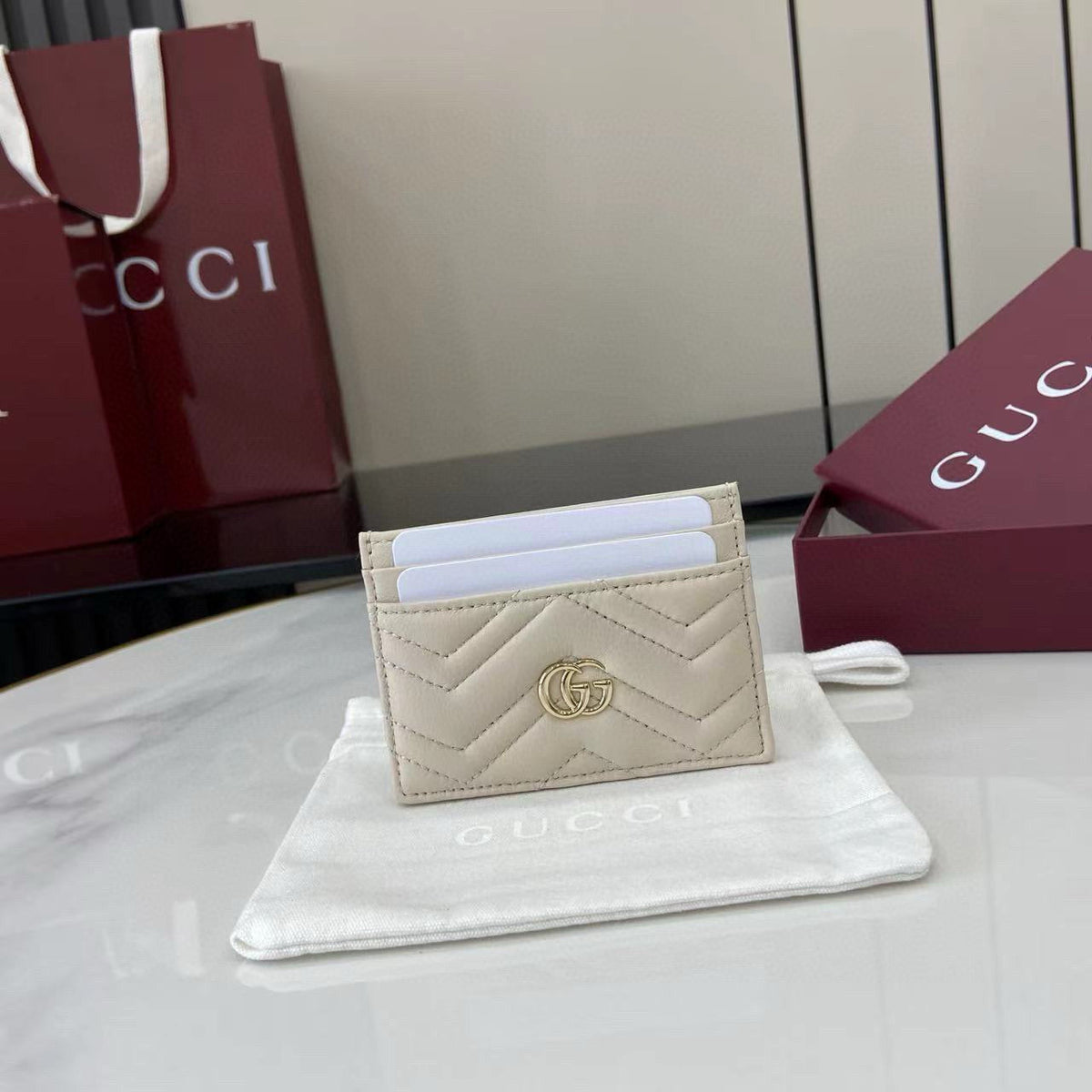 Gucci Wallets- Gucci Card Holder Compact Luxury Card Wallet