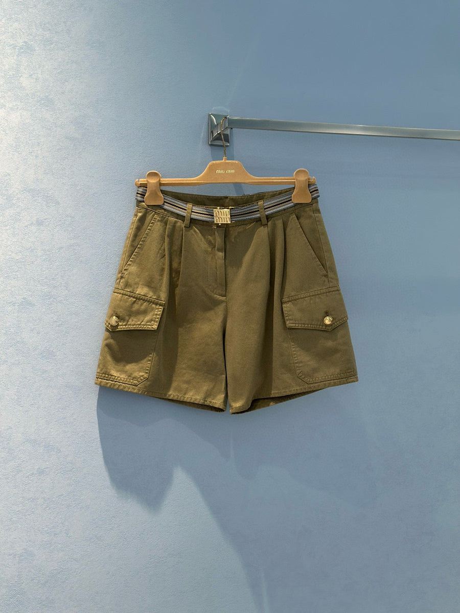 Shorts- Miu M Shorts Everyday Lightweight Designer Shorts