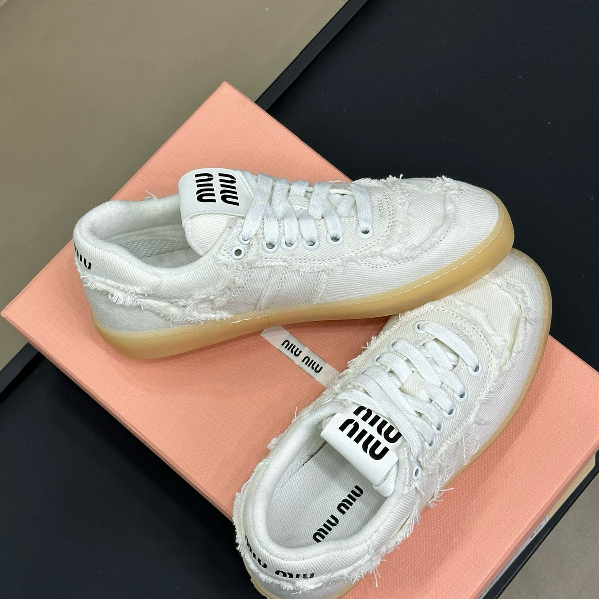 Shoes- Miu M Trainers Premium Designer Casual Shoes