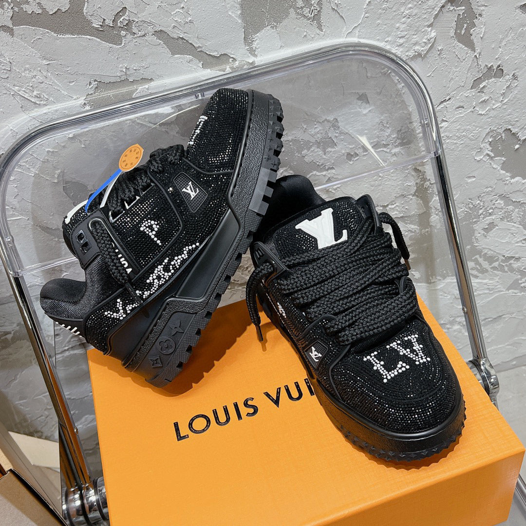 Louis Vuitton Shoes- Louis Vuitton Lou Trainers Luxury Lifestyle Designer Footwear