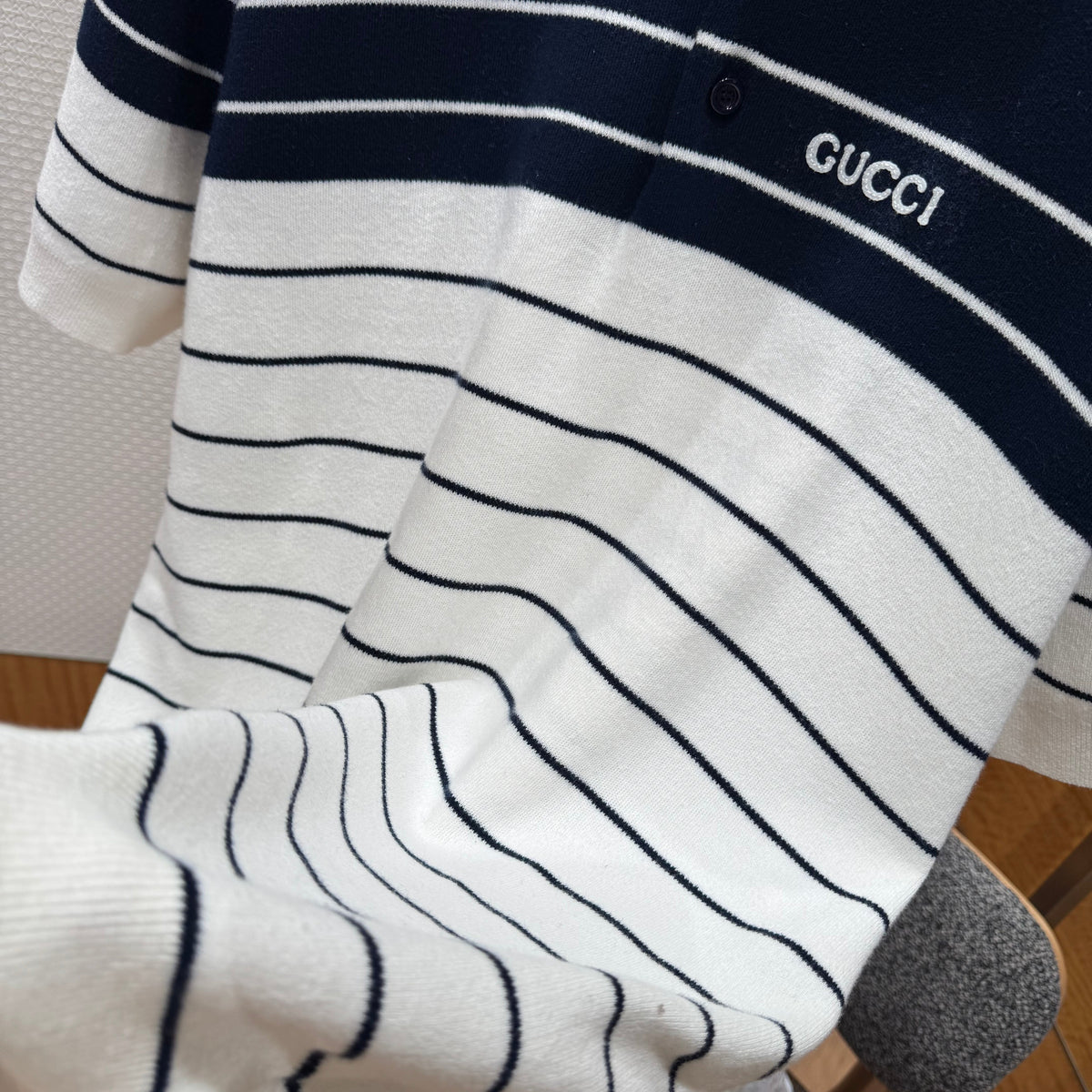 Gucci Polo Shirts- Gucci Polo Shirt Classic Designer Cotton Polo Shirt