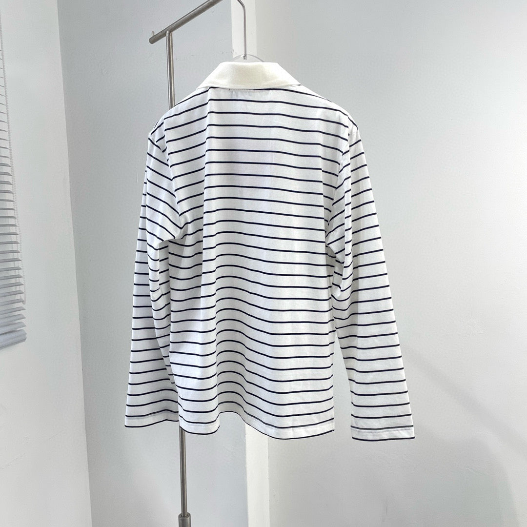 Tops- Miu M Shirt Elegant Everyday Designer Top