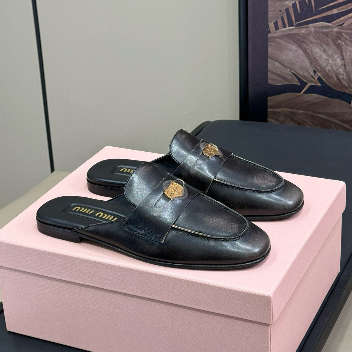 Shoes- Miu M Loafers Comfortable Everyday Designer Shoes
