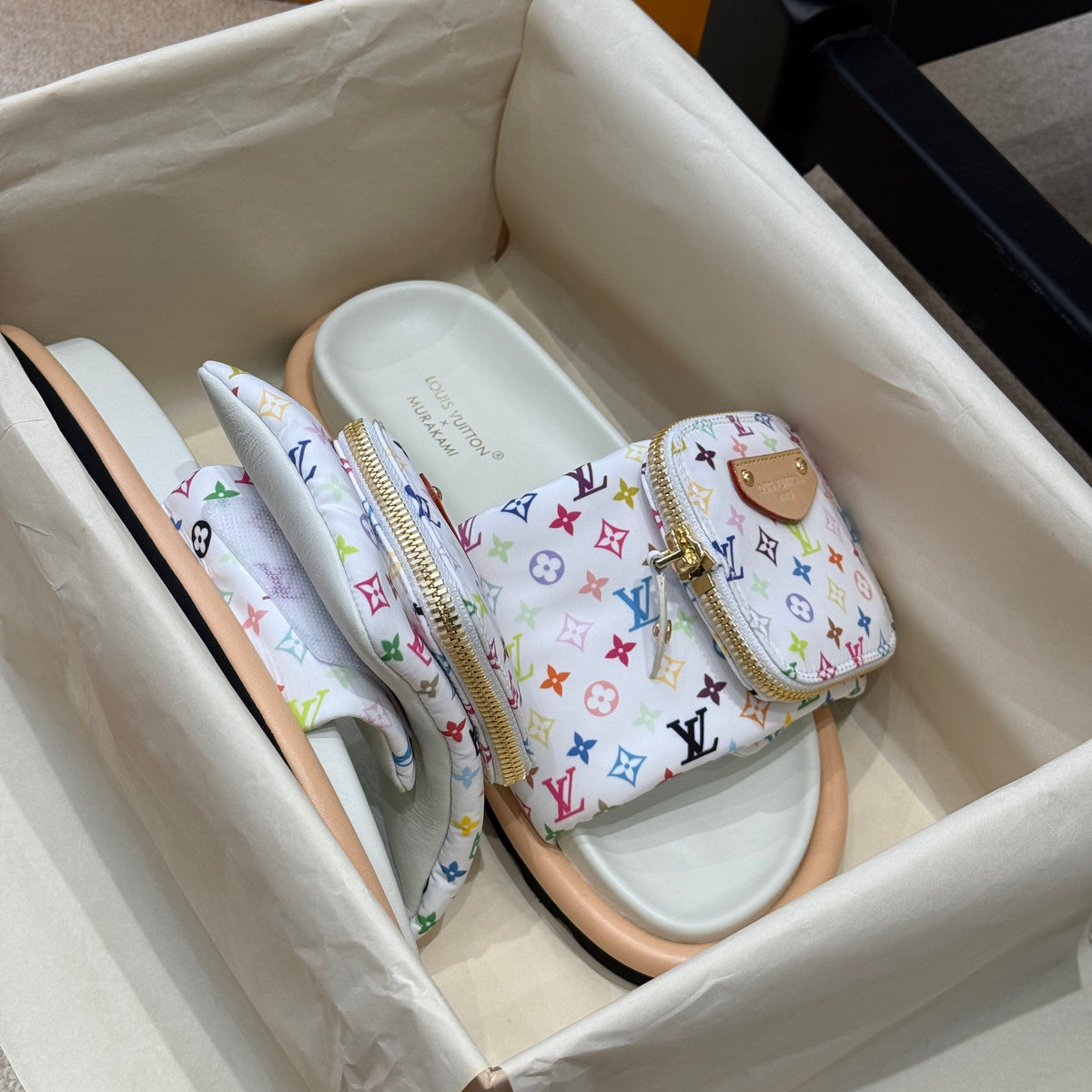 Louis Vuitton Accessories- Louis Vuitton Lou Pillow Mules Premium Everyday Designer Accessory