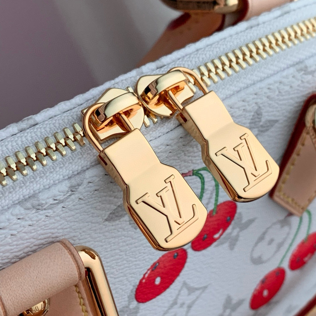 Louis Vuitton Bags- Louis Vuitton Lou x Murakami Alma Bb Bag Elegant Everyday Designer Handbag