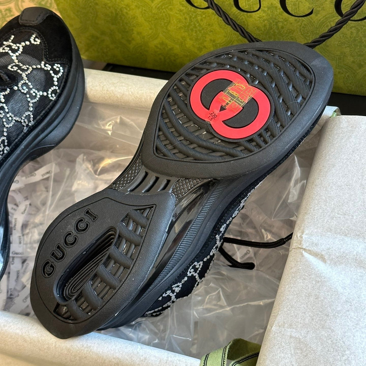 Gucci Shoes- Gucci Run Trainers Premium Designer Casual Shoes