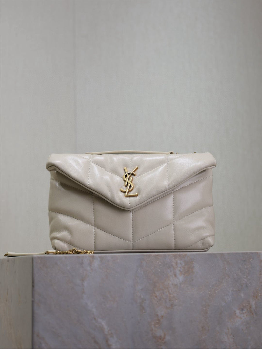 Saint Laurent Bags- Saint Laurent Toy Loulou Puffer Bag Luxury Designer Leather Handbag