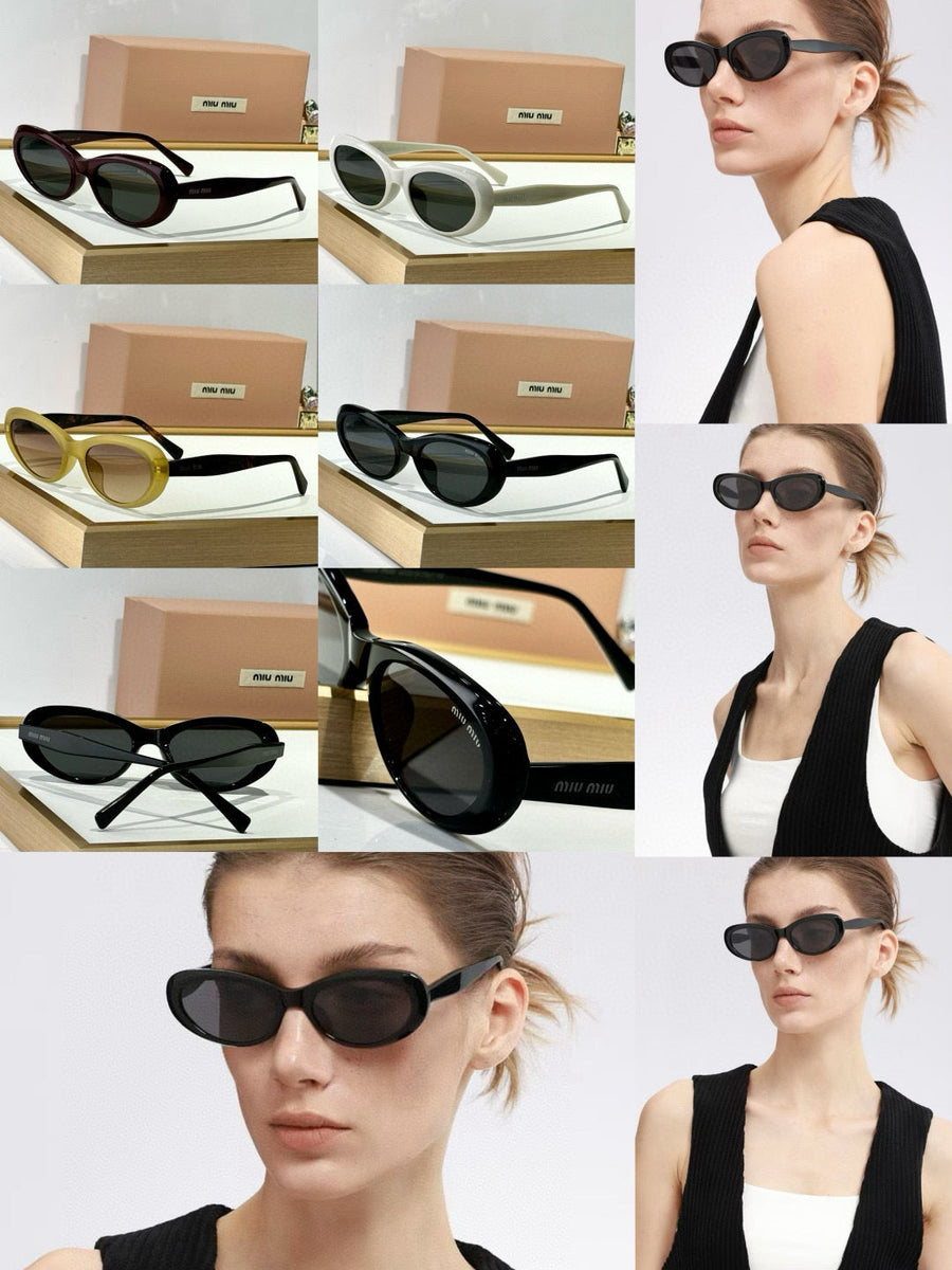 Sunglasses- Miu M Sunglasses Luxury Designer UV Sunglasses