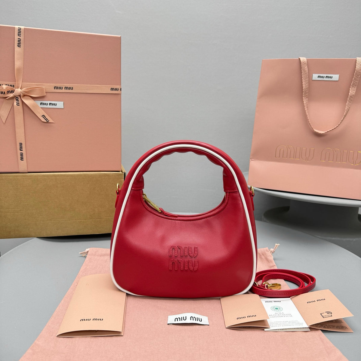 Bags- Miu M Wander Bag Premium Designer Shoulder Bag