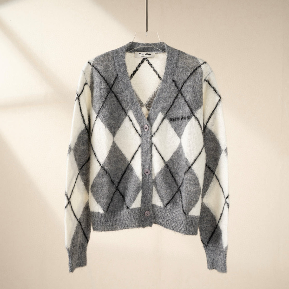 Sweaters- Miu M Cardigan Premium Casual Designer Knitwear
