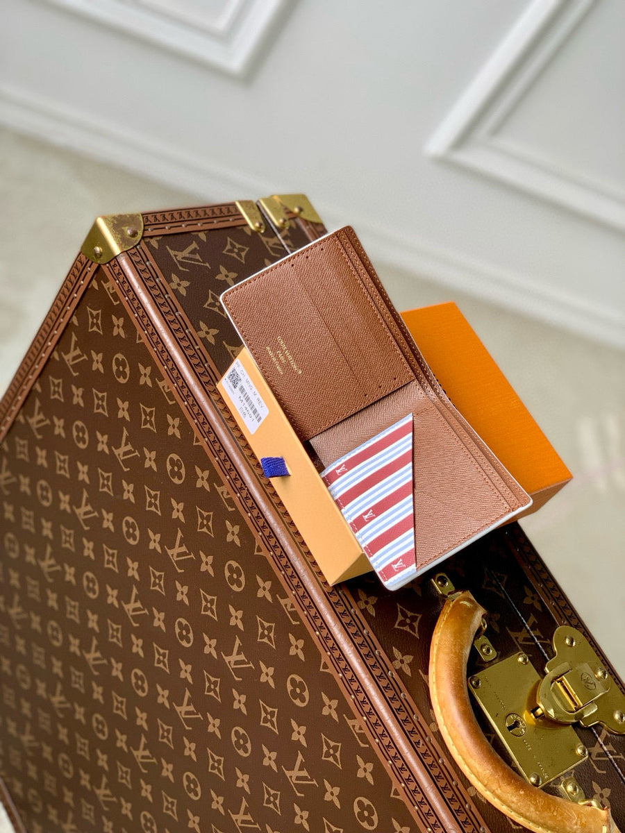 Louis Vuitton Wallets- Louis Vuitton Lou Slender Wallet Premium Leather Designer Wallet