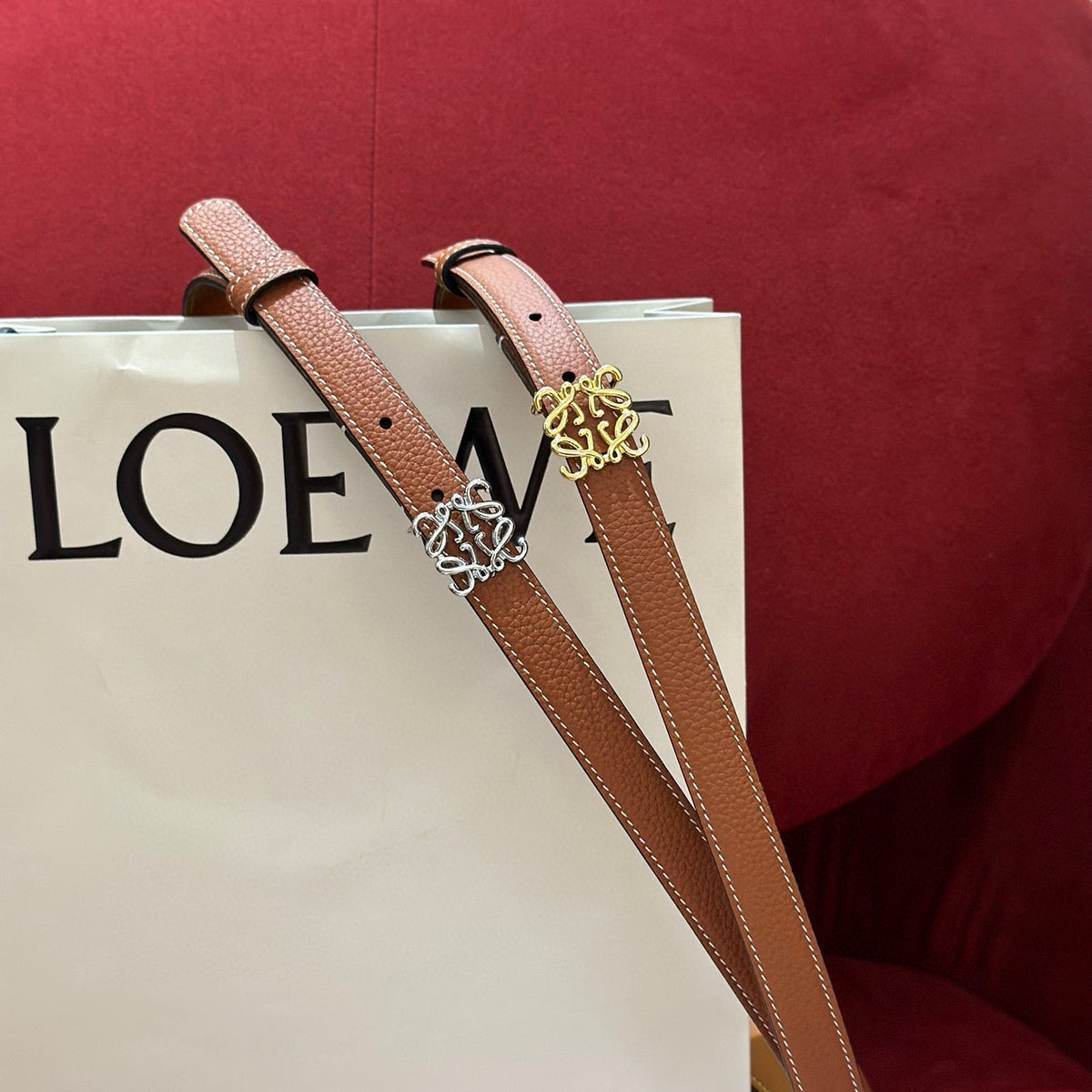 Belts- Loew Belt 20mm Premium Leather Designer Belt